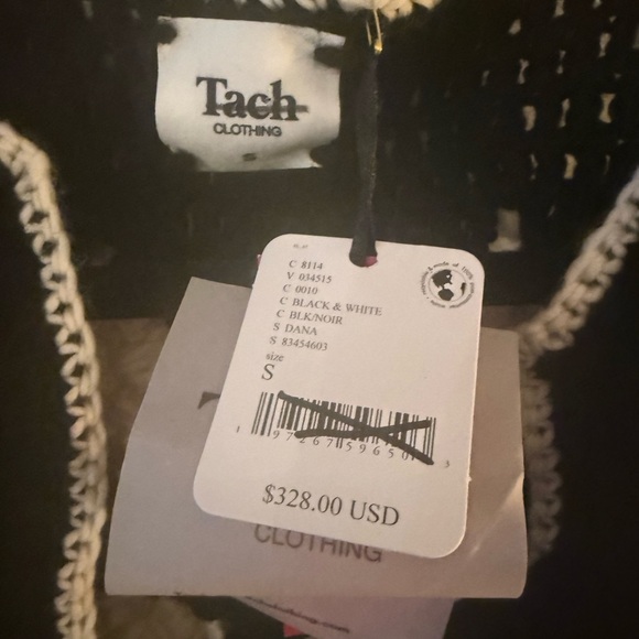 Free People Tach Dana Crochet Knit Cardi - Picture 9 of 9